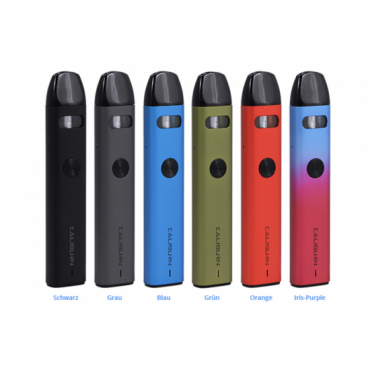 UWELL CALIBURN ﻿A2 520 mAh POD System Starter Kit IRIS PURPLE