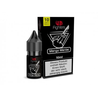 UB Fighters MANGO MANIAC Hybrid Nikotinsalz Liquid 10 ml / 10 mg