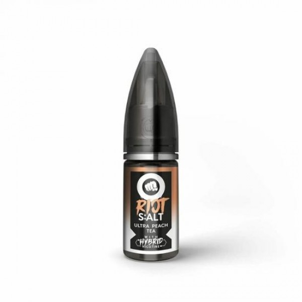 RIOT SALT ULTRA PEACH TEA Hybrid Nikotinsalz SALT NIC Liquid 5 mg / 10 ml