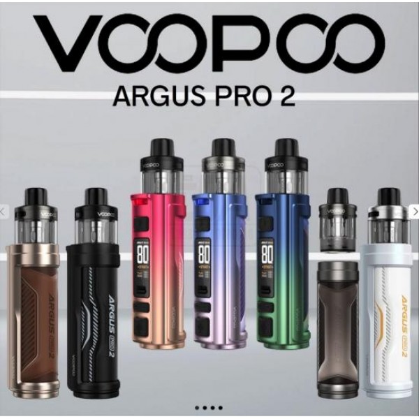 VooPoo Argus PRO 2 KIT Set 5.0 ml 80 Watt 3000 mAh COCOA BROWN
