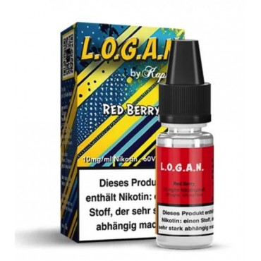 L.O.G.A.N. by Kapkas Flava RED BERRY Nikotinsalz Liquid 10 ml / 10 mg