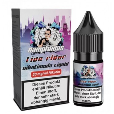 Dampfdidas TIDE RIDER Nikotinsalz SALT NIC Liquid 10 ml / 10 mg