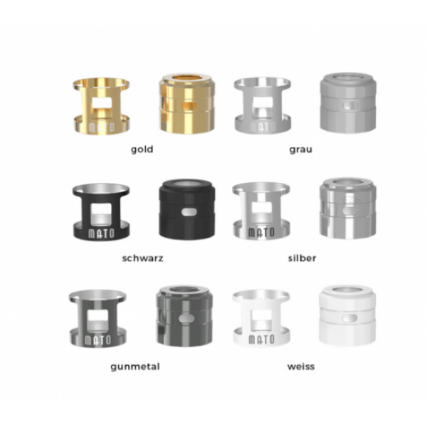 Vandy Vape Mato RDTA Tankshield und Topcap Kit - Farbauswahl