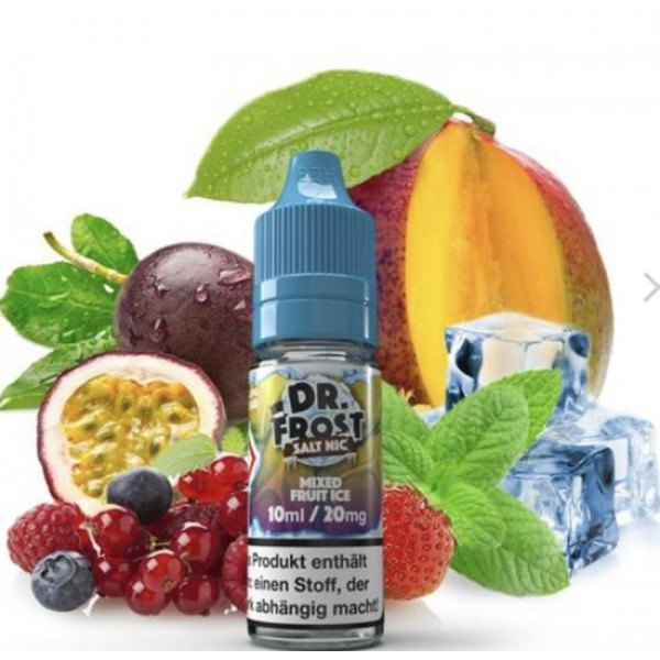 Dr. Frost Nic Salt Liquid MIXED FRUIT ICE 10 ml / 20 mg