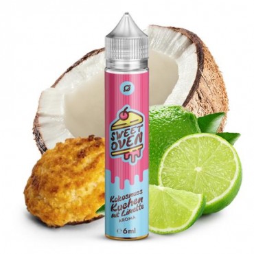 Flavorverse Sweet Oven Kokosnuss Kuchen mit Limette Aroma Longfill 6 ml / 75 ml