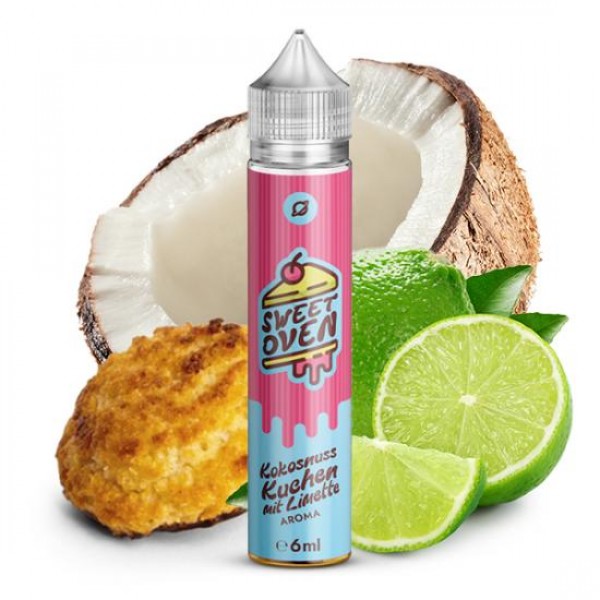 Flavorverse Sweet Oven Kokosnuss Kuchen mit Limette Aroma Longfill 6 ml / 75 ml