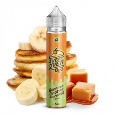 Flavorverse Sweet Oven Bananenbrot mit Karamell Aroma Longfill 6 ml / 75 ml