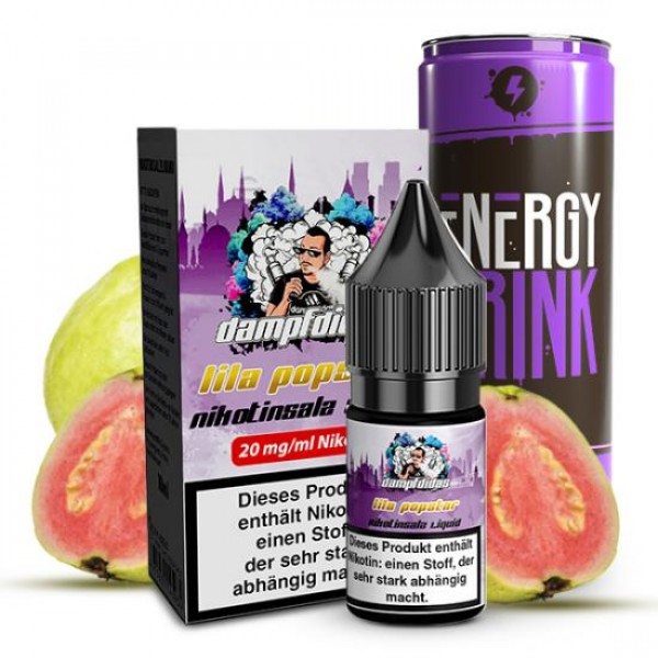 Dampfdidas Lila Popstar Nikotinsalz SALT NIC Liquid 10 ml / 20 mg