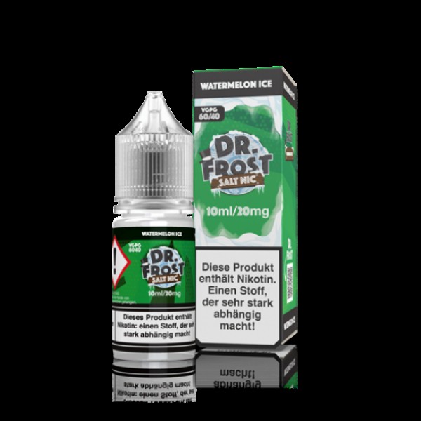 Dr. Frost Nic Salt Liquid Watermelon Ice 10 ml / 20 mg