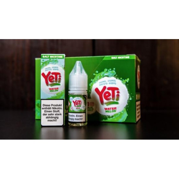 YETI WATERMELON Nikotinsalz SALT NIC Liquid 20 mg / 10 ml