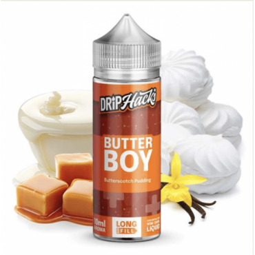 Drip Hacks BUTTER BOY Hack Shot Aroma Longfill 10 ml / 120 ml