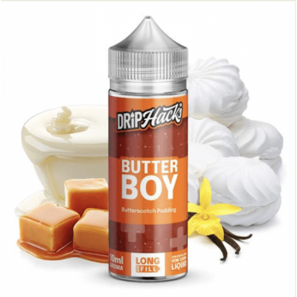 Drip Hacks BUTTER BOY Hack Shot Aroma Longfill 10 ml / 120 ml