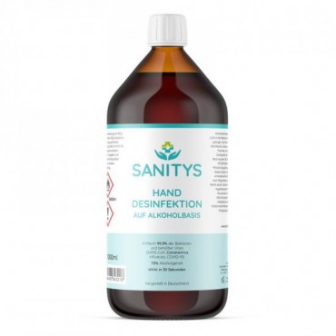 SANITYS Handdesinfektionsmittel  1.000 ml