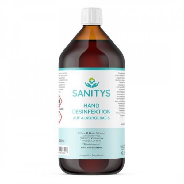 SANITYS Handdesinfektionsmittel  1.000 ml