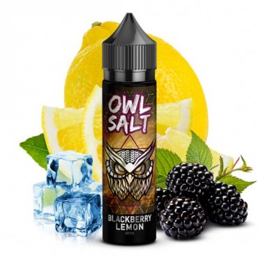 OWL Salt Blackberry Lemon Aroma Longfill 10 ml / 60 ml