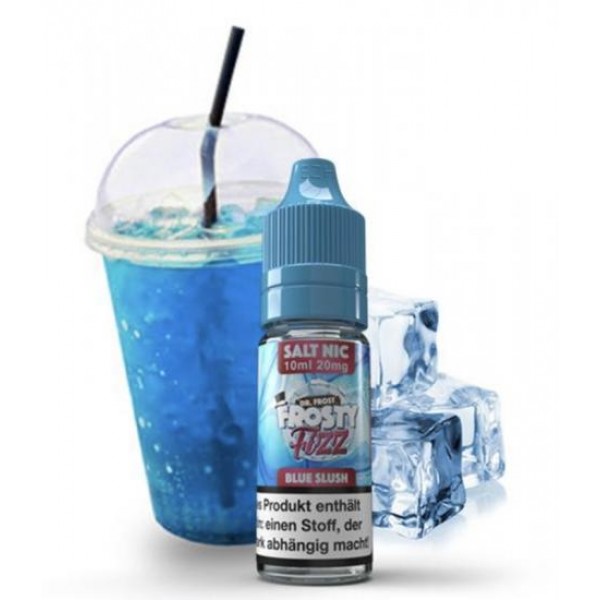 Dr. Frost Nic Salt Liquid FROSTY FIZZ BLUE SLUSH Ice 10 ml / 20 mg