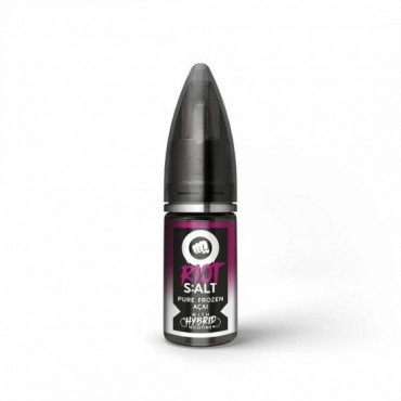 RIOT SALT PURE FROZEN ACAI Hybrid Nikotinsalz SALT NIC Liquid 20 mg / 10 ml