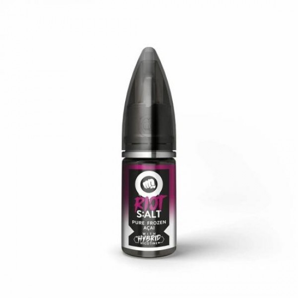 RIOT SALT PURE FROZEN ACAI Hybrid Nikotinsalz SALT NIC Liquid 20 mg / 10 ml