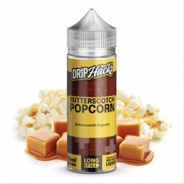 Drip Hacks BUTTERSCOTCH POPCORN Hack Shot Aroma Longfill 10 ml / 120 ml