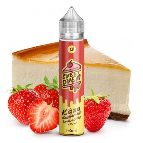 Flavorverse Sweet Oven Käsekuchen mit Erdbeeren Aroma Longfill 6 ml / 75 ml