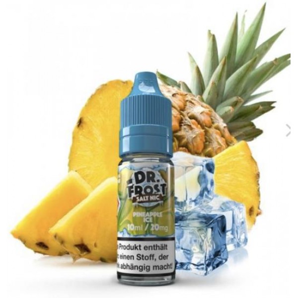 Dr. Frost Nic Salt Liquid PINEAPPLE ICE 10 ml / 20 mg