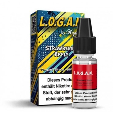 L.O.G.A.N. by Kapkas Flava STRAWBERRY APPLE Nikotinsalz Liquid 10 ml / 10 mg