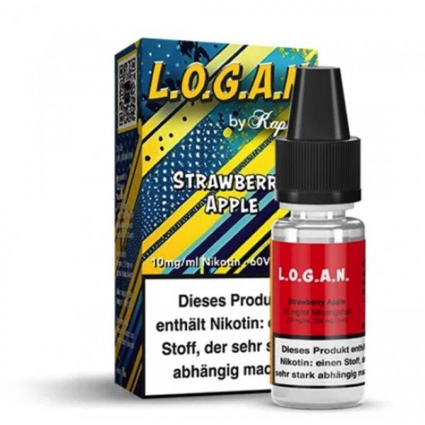 L.O.G.A.N. by Kapkas Flava STRAWBERRY APPLE Nikotinsalz Liquid 10 ml / 10 mg