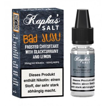 Kapka`s Flava BAD JUJU Nikotinsalz Liquid 10 ml / 20 mg