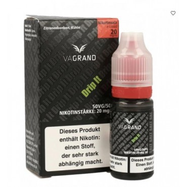 Vagrand DRIP IT Nikotinsalz SALT NIC Liquid 20 mg / 10 ml