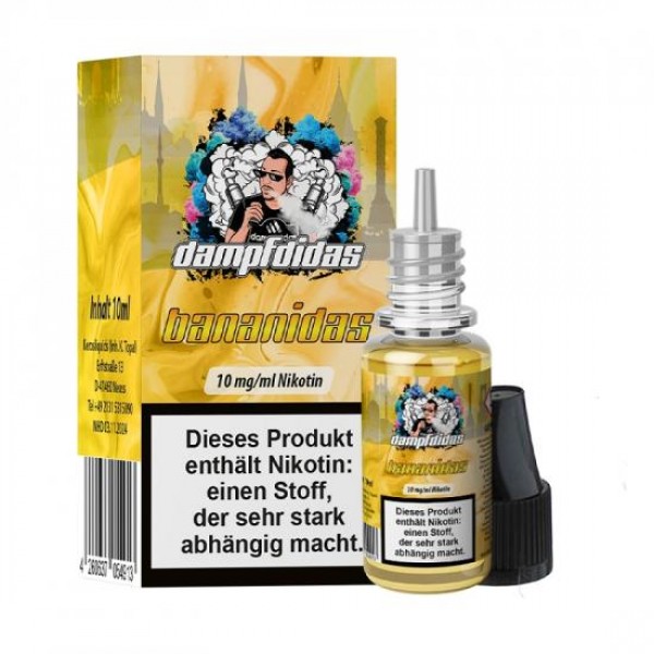 Dampfdidas BANADIDAS Nikotinsalz SALT NIC Liquid 10 ml / 10 mg