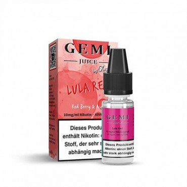 Gemi Juice by Kapka LULA RED Nikotinsalz Liquid 10 ml / 10 mg