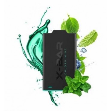 X-SHISHA POD Green Mint by X-BAR 7.0 ml