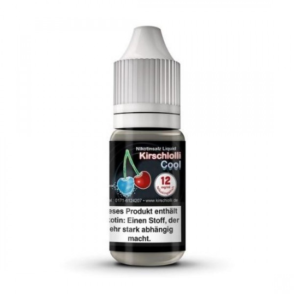 Kirschlolli KIRSCHLOLLI COOL Nikotinsalz SALT NIC Liquid 12 mg / 10 ml