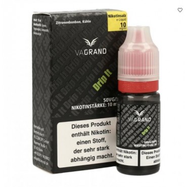 Vagrand DRIP IT Nikotinsalz SALT NIC Liquid 10 mg / 10 ml