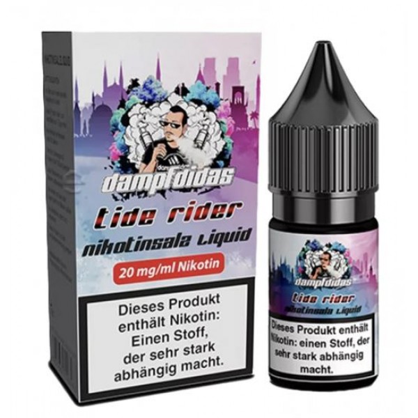 Dampfdidas TIDE RIDER Nikotinsalz SALT NIC Liquid 10 ml / 20 mg