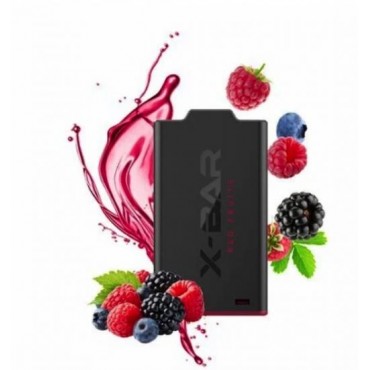 X-SHISHA POD Red Fruits by X-BAR 7.0 ml