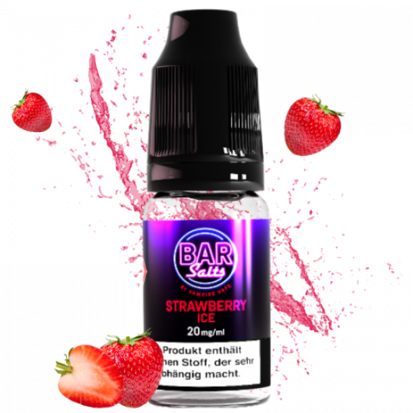 Vampire Vape Bar Salts STRAWBERRY ICE Nikotinsalz Liquid 20 mg / 10 ml