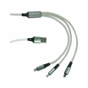Golisi 3 in 1 USB Ladekabel