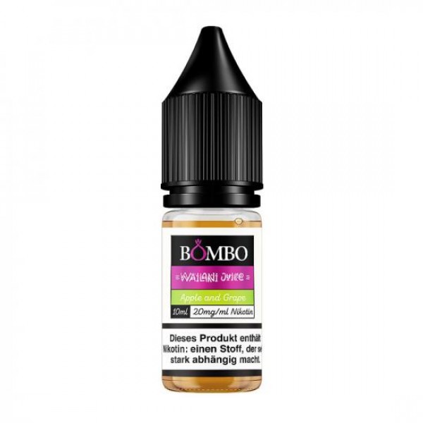 BOMBO APPLE and GRAPE Nikotinsalz Liquid 10 ml / 20 mg