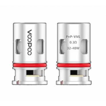 5 x VooPoo PNP-VM1 Coils Verdampferköpfe 0.30 Ohm