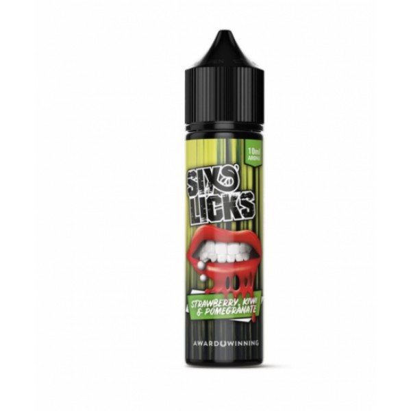 Six Licks Strawberry Kiwi Pomegranate Aroma 10 ml / 60 ml