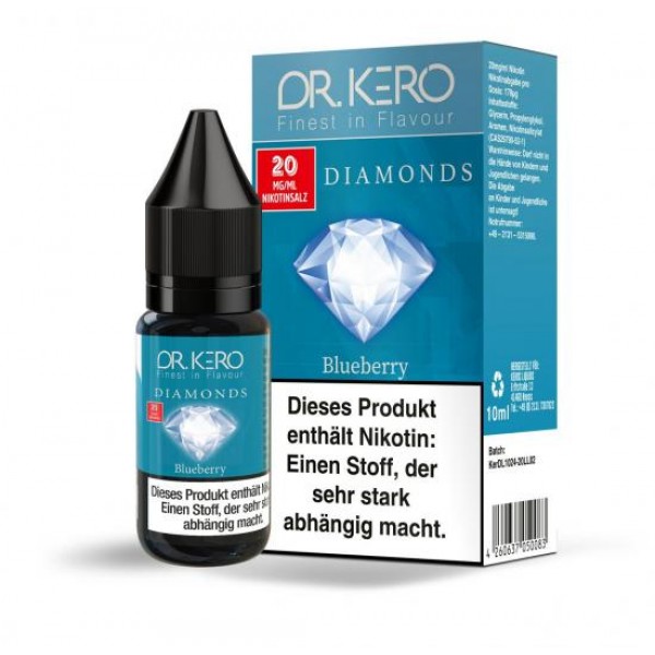 Dr. Kero Diamonds V2 Blueberry E Liquid Nikotinsalz Liquid 10 ml / 20 mg