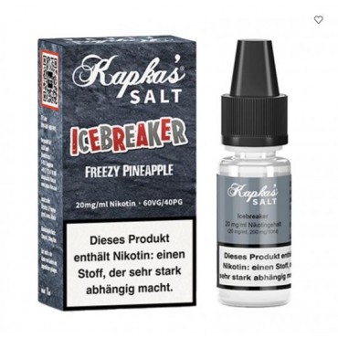 Kapka`s Flava Icebreaker Nikotinsalz Liquid 10 ml / 20 mg