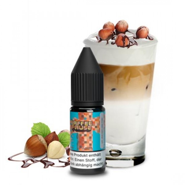 KAFFEEPAUSE Hazellatte by Steamshots Nikotinsalz Liquid 10 ml / 20 mg