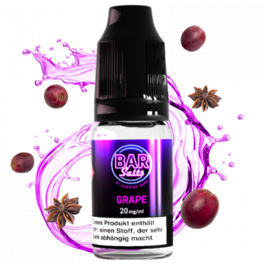 Vampire Vape Bar Salts GRAPE Nikotinsalz Liquid 20 mg / 10 ml