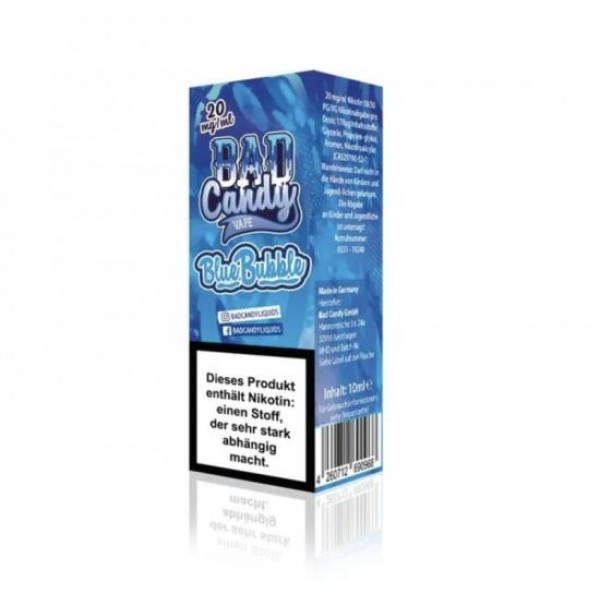 BAD CANDY Blue Bubble NIC SALT Nikotinsalz Liquid 10 mg / 10 ml