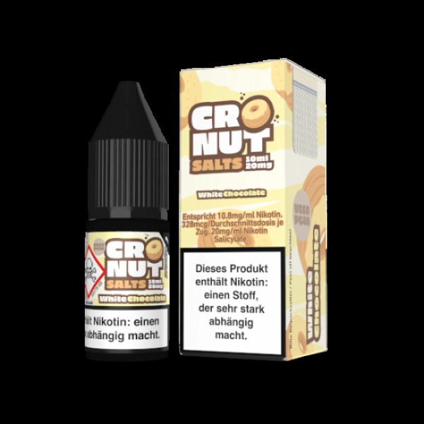Cronut WHITE CHOCOLATE Nikotinsalz Liquid 10 ml / 20 mg