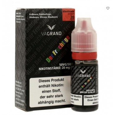 Vagrand DER FRUCHTIGE Nikotinsalz SALT NIC Liquid 20 mg / 10 ml