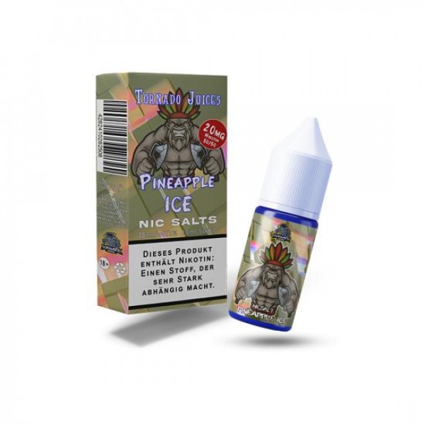 TORNADO Juice Overdosed PINEAPPLE ICE Nikotinsalz Liquid 10 ml / 20 mg