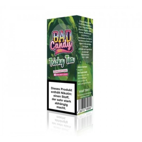 BAD CANDY Tricky Tea NIC SALT Nikotinsalz Liquid 10 mg / 10 ml
